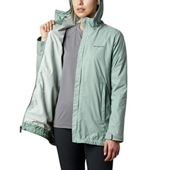 Switchback Lined Rain Jacket Light Green sz 2x - Picture 4 of 11